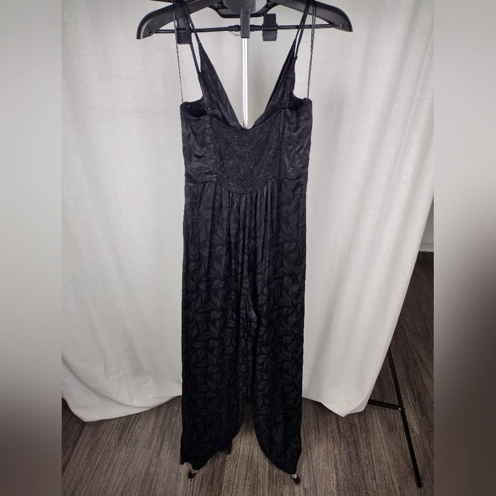 NSR Molli Jacquard Black Sleveless Jumpsuit Size Medium NWT - Picture 7 of 17